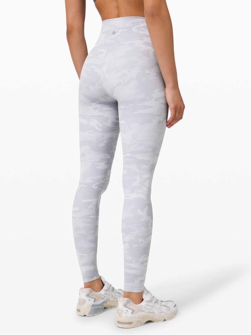 lululemon athletica Wonder Under Light Gray Camo Leggings as 4